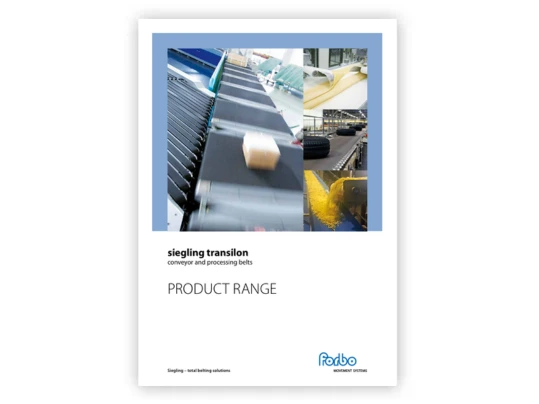 Siegling Transilon Product Range